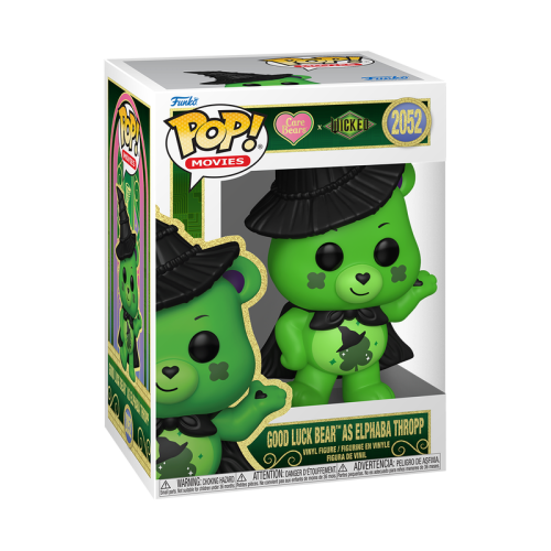 Funko - WICKED CARE BEARS - POP N°2052 - Good Luck Bear as Elphaba Thropp