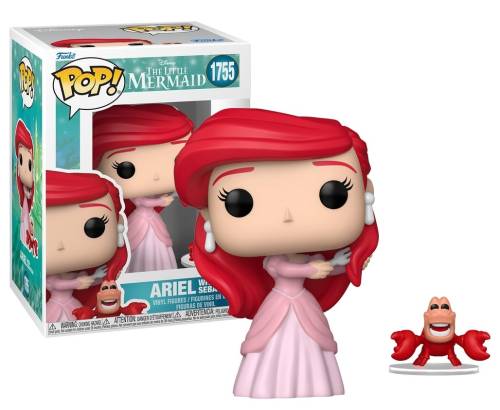 Funko - THE LITTLE MERMAID - POP & Buddy N° 1755 - Ariel with Sebastian