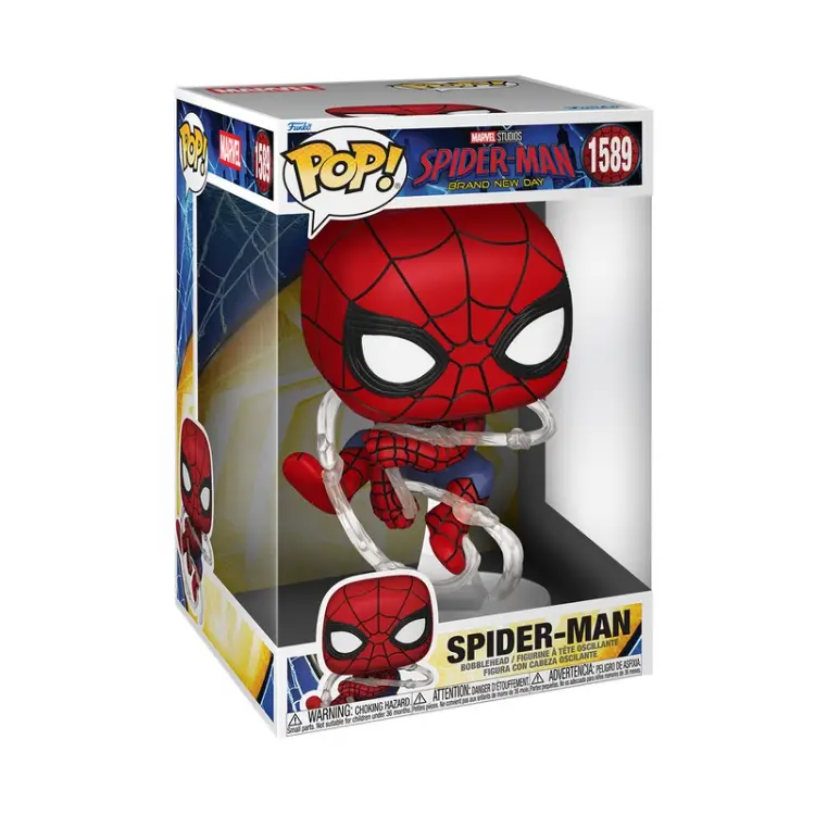 Funko - SPIDER-MAN BRAND NEW DAY - POP JUMBO N° 1589 - Spider-Man