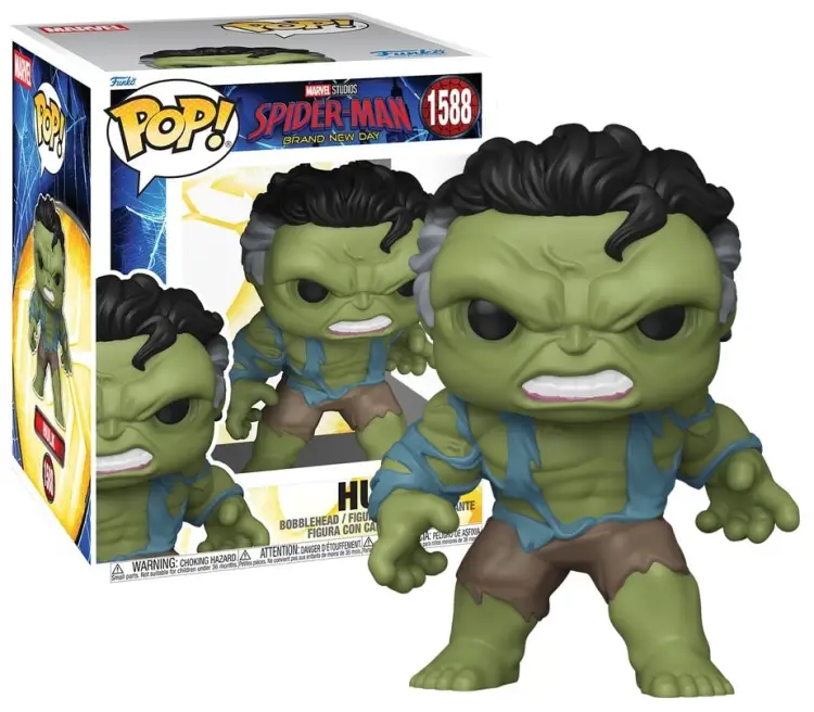 Funko - SPIDER-MAN BRAND NEW DAY - POP Super 6'' N° 1588 - Hulk