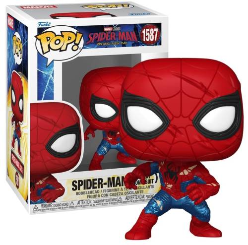 Funko - SPIDER-MAN BRAND NEW DAY -POP Marvel N° 1587 -Spider-Man (No Way Home)
