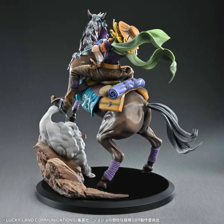 Medicos - JOJO PART 7 - Gyro Zeppeli & Valkyrie - Figure Super Figure Art 31cm