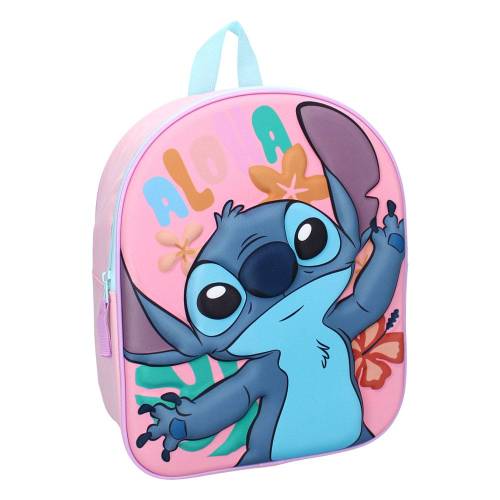 Lilo & Stitch - 3D Plecak Stitch Różowy