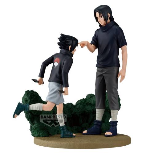 Banpresto - NARUTO SHIPPUDEN - Sasuke & Itachi - Figure Memorable Saga 14cm