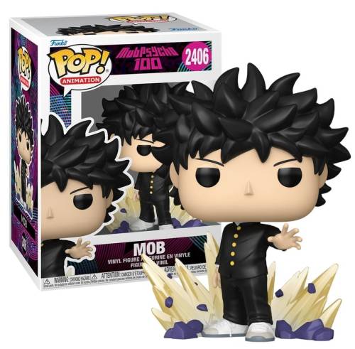 Funko - MOB PSYCHO - POP Animation N° 2406 - Shigeo with Chase