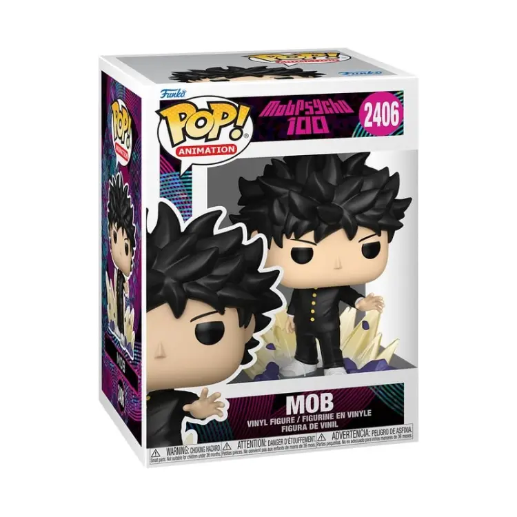 Funko - MOB PSYCHO - POP Animation N° 2406 - Shigeo with Chase