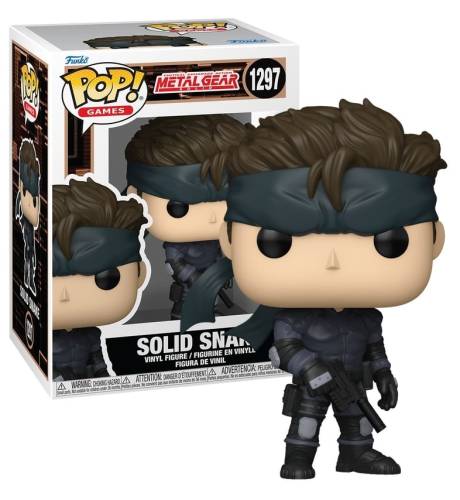 Funko - METAL GEAR SOLID - POP Games N° 1297 - Solid Snake