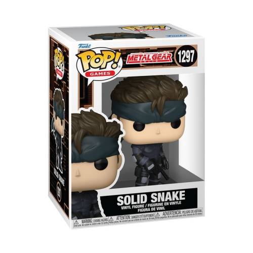 Funko - METAL GEAR SOLID - POP Games N° 1297 - Solid Snake