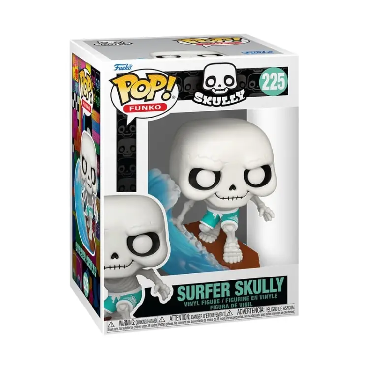 Funko - SKULLY - POP Icons N° 225 - Surfer Skully