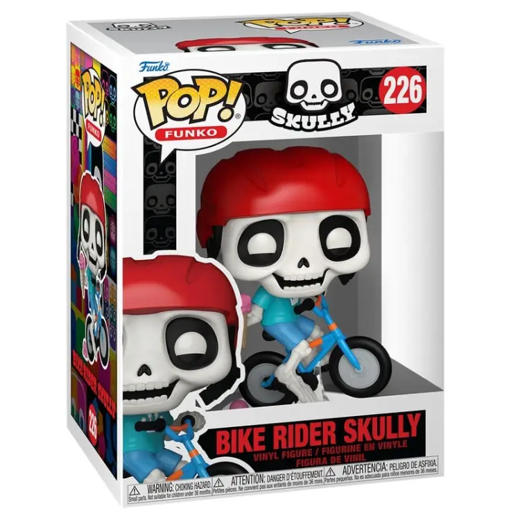 Funko - SKULLY - POP Icons N° 226 - Bike Rider Skully