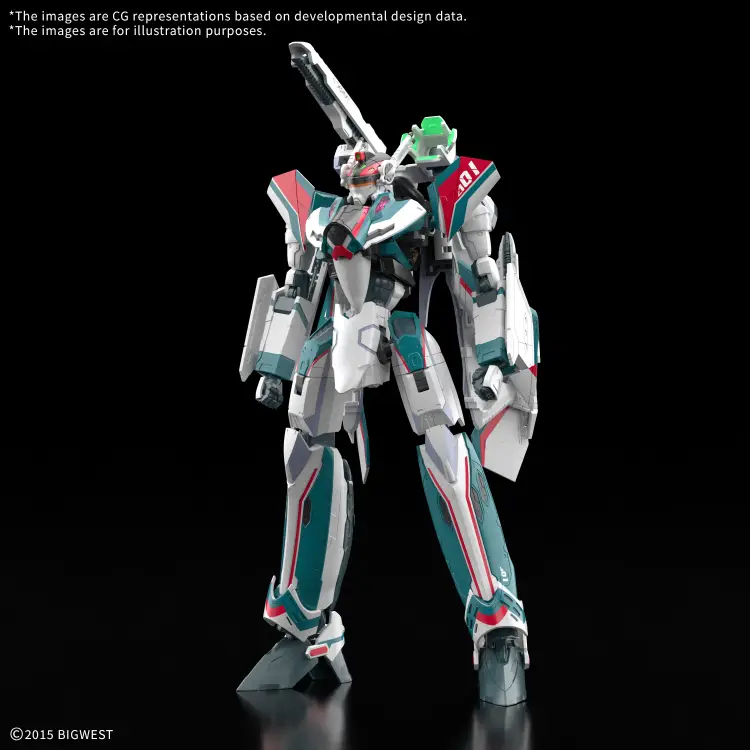 Bandai Model Kit - MACROSS - HG 1/100 VF-31S Siegfried Deluxe Set - Model Kit