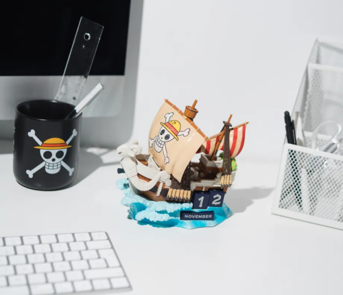 Grupo Erik - ONE PIECE NETFLIX - Going Merry - Resin 3D Perpetual Calendar
