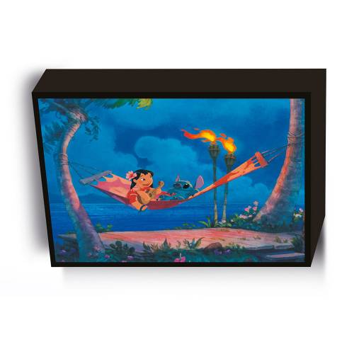 Pyramid - LILO & STITCH - Hammcock - Light Canvas 30x40 Cm
