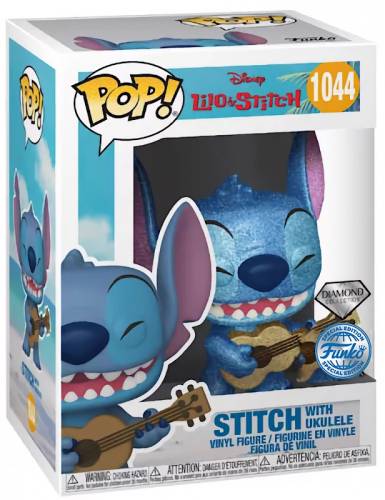 Funko - LILO & STITCH - POP N° 1044 - Stitch with Ukulele (Diamond)