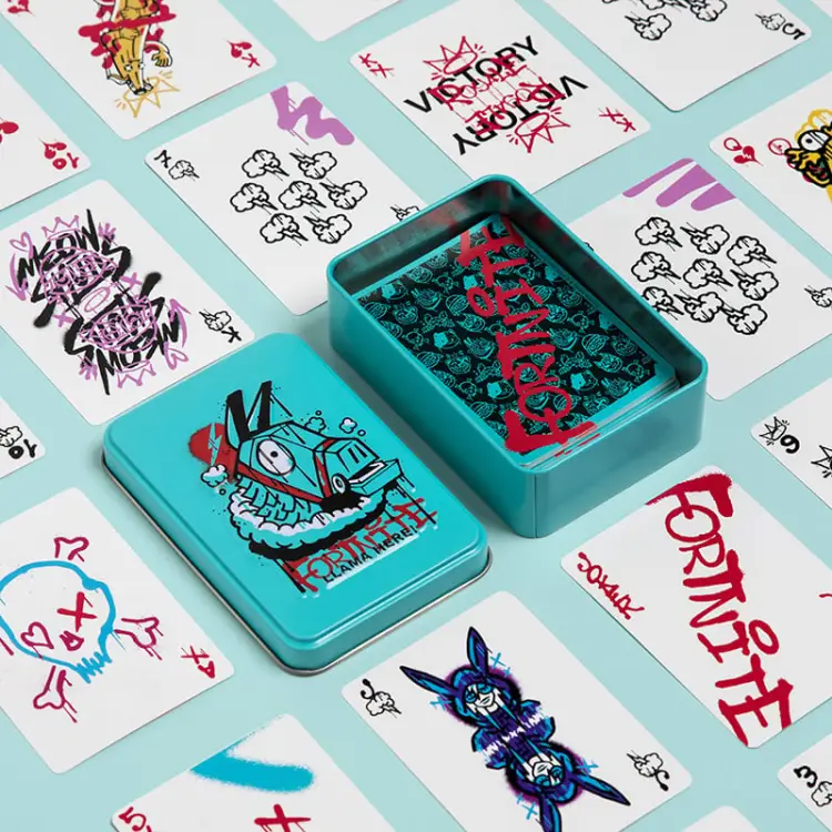 Paladone - FORNITE - Llama here! - Playing Cards in a Tin