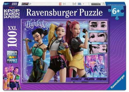 Ravensburger - K-POP DEMON HUNTERS - Happy fans, happy honmoon - Puzzle 100P XXL