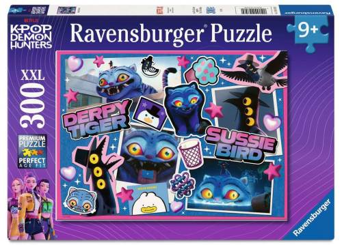 Ravensburger - K-POP DEMON HUNTERS - Derpy & Sussie - Puzzle 300P XXL