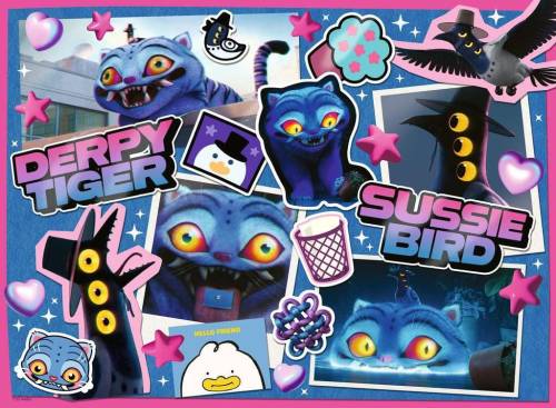 Ravensburger - K-POP DEMON HUNTERS - Derpy & Sussie - Puzzle 300P XXL