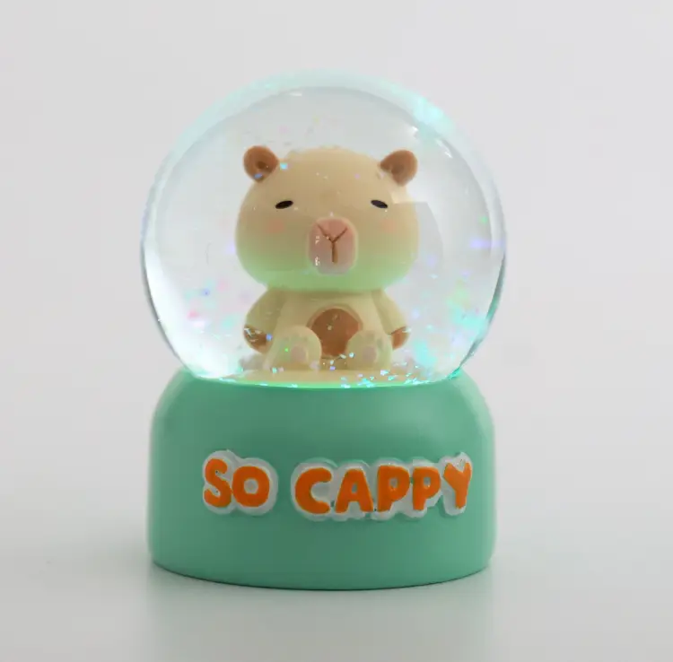 ITotal - KAWAII - Capybara - Snow Globes