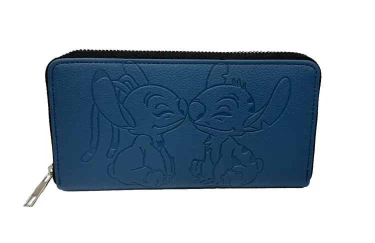 STITCH & ANGEL - Portfel - Niebieski - Wallet - 19x10x2,5cm'
