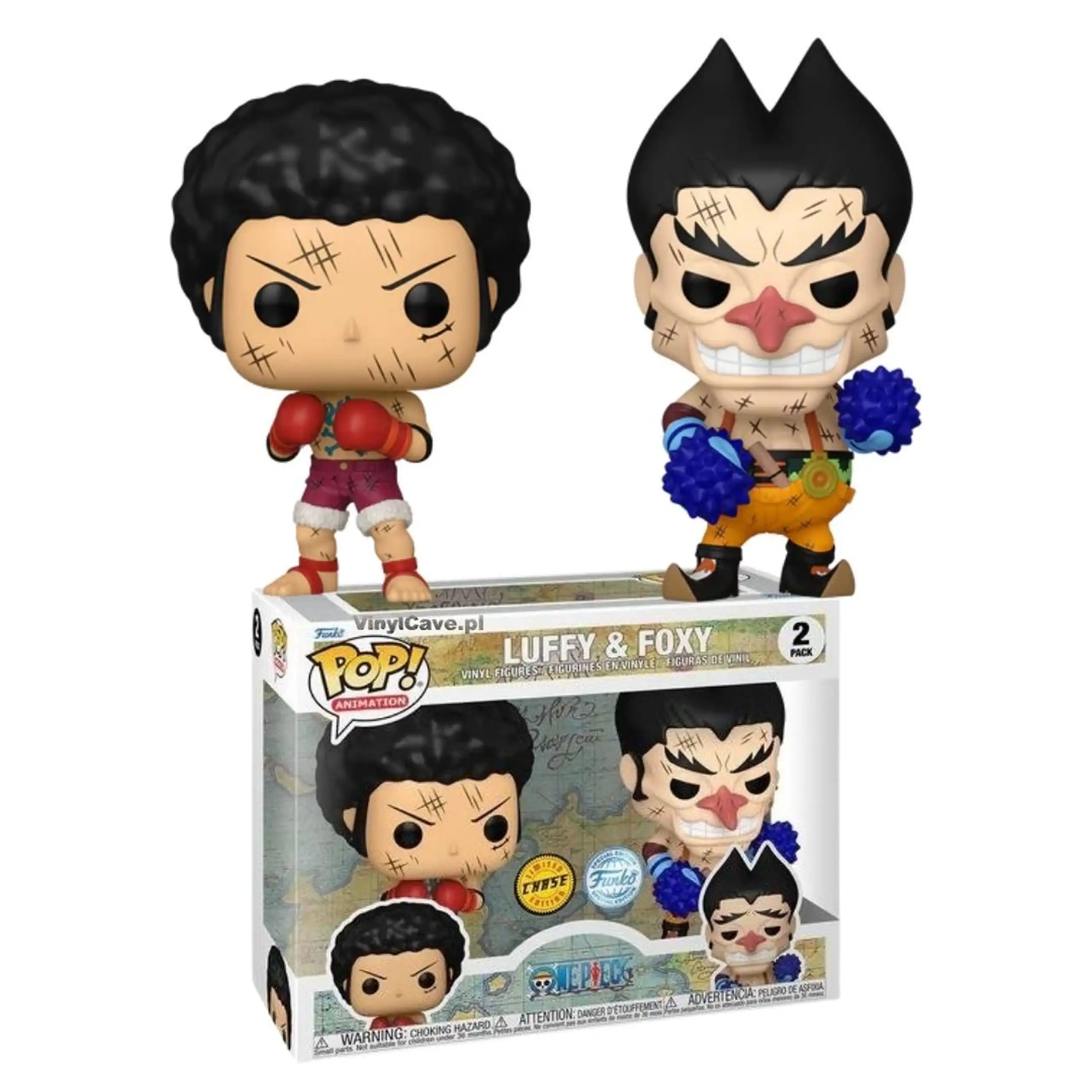 Funko Pop Chase One Piece Luffy (Red Hawk) Figurine GITD (AAA Anime