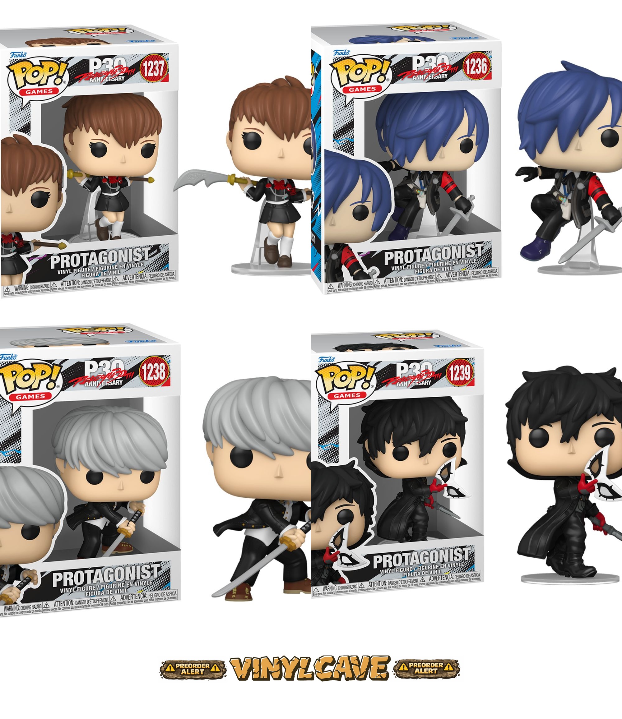 Figurki Funko pop z Persona – Odkryj Mroczne Sekrety i Stylowych Bohaterów w VinylCave!