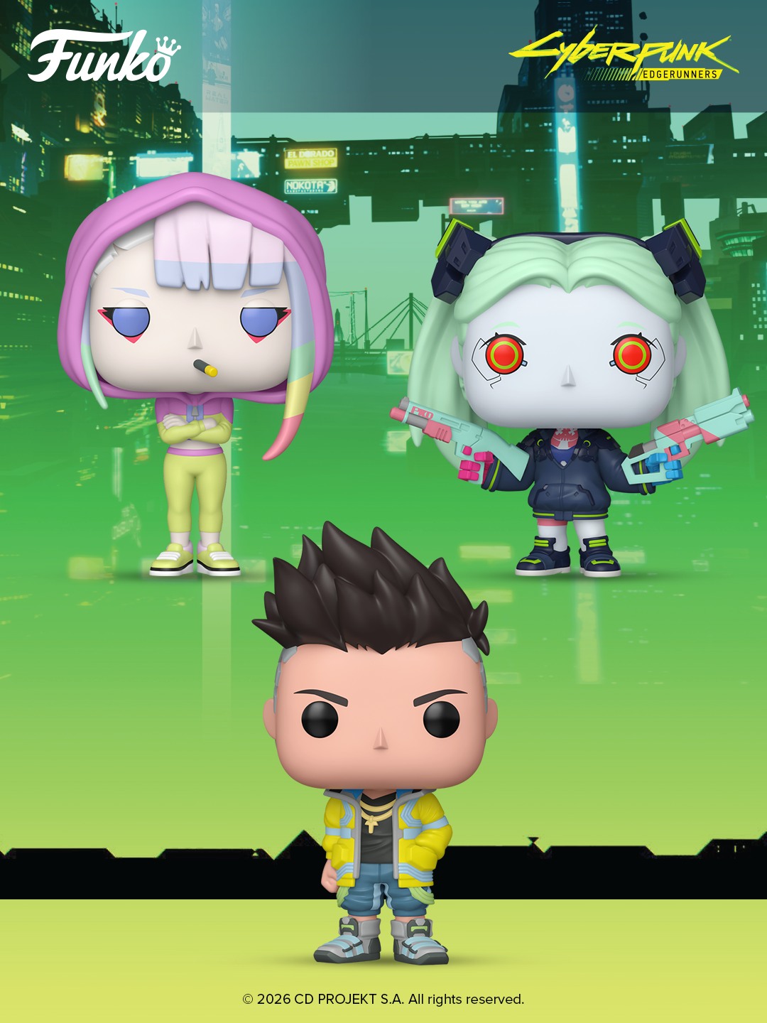 Witajcie w Night City: Kolekcjonerskie Figurki Cyberpunk Edgerunners Funko POP! w VinylCave